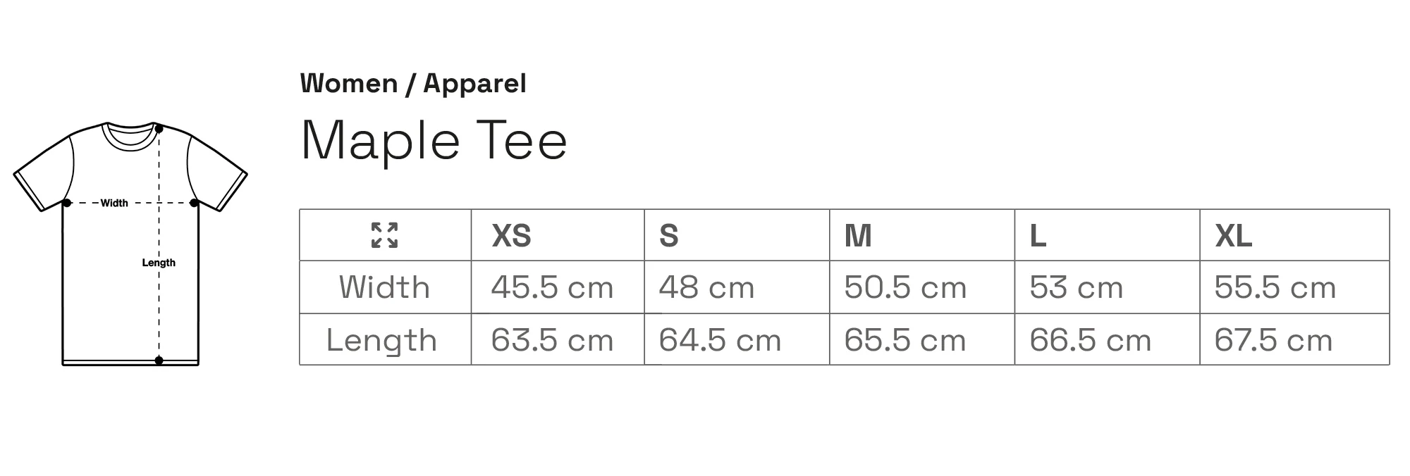 Mapple Womens Tee - Image 5